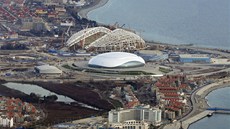 Pohled na Olympijský park na b�ehu �erného mo�e.