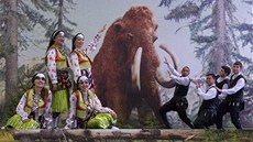 Folklórní tane�ní skupina Yeditepe universitesi z Istanbulu, kterou hostila