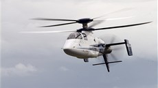 Sikorsky X2 u letl rychlostí 460 kilometr za hodinu.
