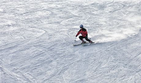 Na umav u zaala lyaská sezona. Ilustraní snímek