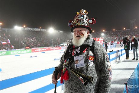 Norbert Starke v Novém Mst v roce 2013, kdy se ve Vysoina Aren konalo mistrovství svta.