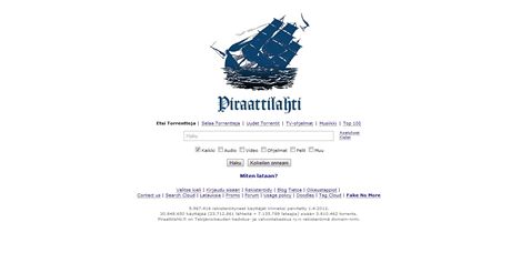 Strnka Piraatlahti, kter je pedmtem sporu mezi Pirate Bay a finskou