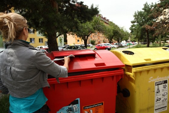 Kontejner na tídný odpad (ilustraní foto)