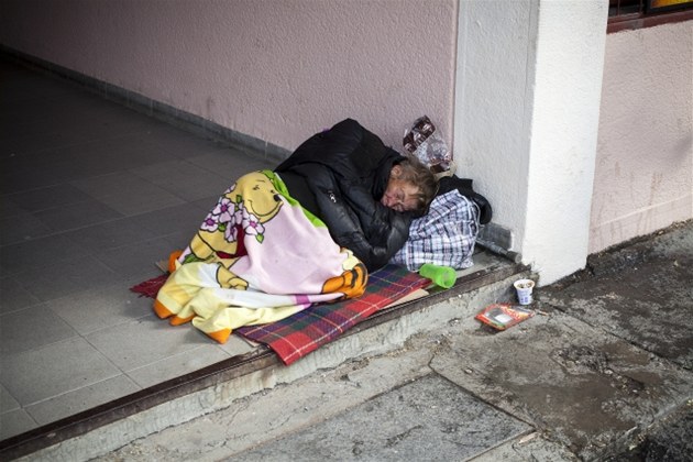 Bezdomovec (ilustrační foto)