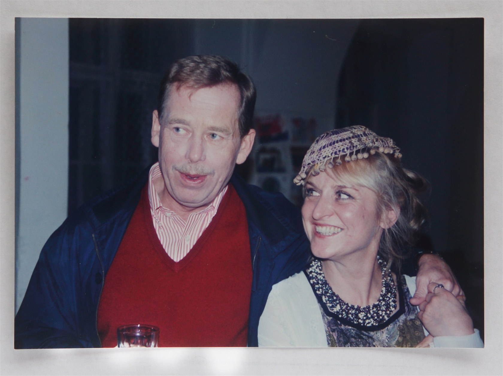 Psychoterapeutka Jitka Vod�aská a Václav Havel
