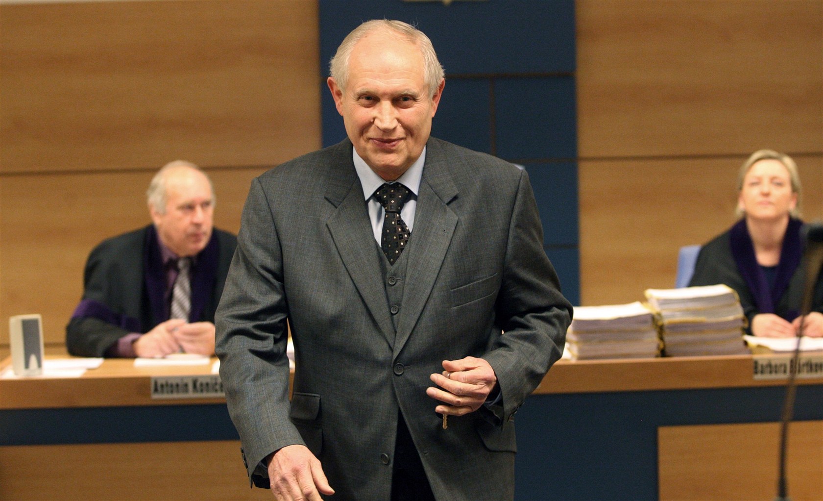Bývalý rektor Univerzity Tomá�e Bati ve Zlín� Ignác Hoza vysv�tloval p�ed
