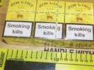 Uvnit schránky byly cigarety v hodnot 9 764 000 K.