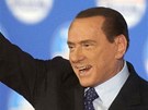 Silvio Berlusconi bhem volební kampan, ím 7. února 2013.