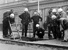 V Pekaské ulici v Brn se 15. února 1976 propadl nástupní ostrvek u tramvaje...