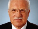 Václav Klaus na prezidentském portrétu