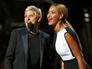 Grammy za rok 2012 - Beyoncé a Ellen DeGeneres