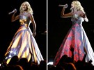 Grammy za rok 2012 - Carrie Underwoodová a projekce na její aty