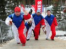 Návtvníci mistrovství svta v biatlonu v Novém Mst na Morav si atmosféru