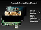 Nvidia Tegra 4i zabírá v referenním smartphonu Phoenix jen minimum místa.
