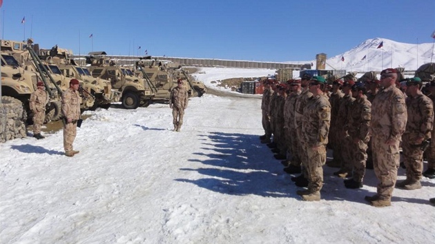 Základna českých vojáků v afghánské provnicii Vardak
