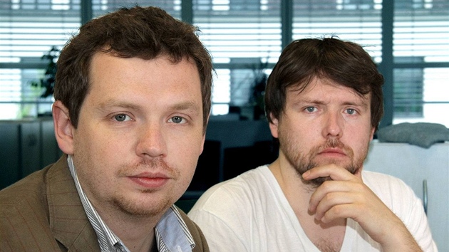 Filmaři Vít Klusák (vlevo) a Filip Remunda