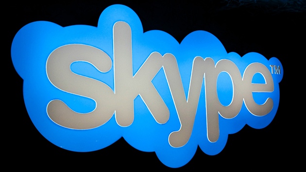 Logo firmy Skype vévodí jejich kanceláím