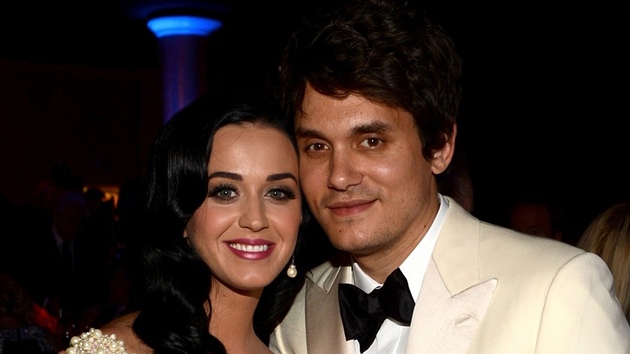 Katy Perry a John Mayer (9. února 2013)