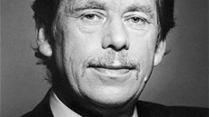 Václav Havel na prezidentském portrétu