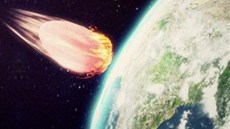 Animace dopadu meteoroidu na Rusko