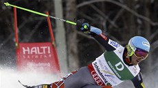 Ted Ligety je králem svah na mistrovství svta ve Schladmingu, po prvním kole