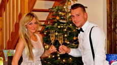 Filip Trojovský s p�ítelkyní Petrou