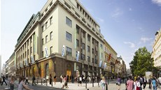 Pro kancelá�e bude vy�len�no p�t podla�í s celkovou plochou 7 400 metr�...