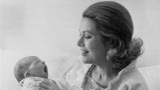 Monacká kn�na Grace a princezna Stéphanie (4. února 1965)
