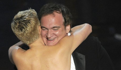 Oscar 2013 - Quentin Tarantino v náruí Charlize Theronové