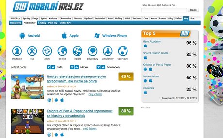 www.mobilnihry.cz - prvodce svtem mobilních her