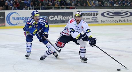 Momentka z utkání Kometa Brno - Liberec.