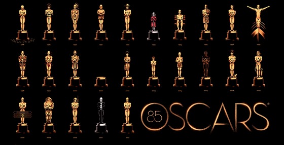 Plakát k udílení Oscar za rok 2012: Kolik pedchozích vítz poznáte?
