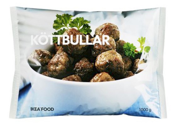 Mraené masové kuliky Köttbullar nabízí ve svém katalogu Ikea.