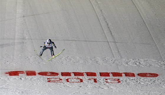 ZA 130 METR. Jan Matura v závod MS na velkém mstku ve Val di Fiemme