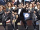 Jihokorejsk rapper Psy vystupuje bhem inaugurace prezidentky v Soulu....