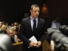 Oscar Pistorius ped soudem v Pretorii (20. února 2013)