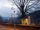 Železniční zastávka v Brňově