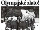 MF DNES bhem olympiády v Naganu (22. února 1998) 