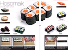 Hosomaki (ukázka z knihy Sushi  Doma krok za krokem, Praský kulináský...