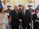 Václav Klaus na oficiální návtv Slovenska, kam 26. února zavítal na svou...