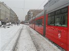 Sníh na trati