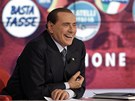 V evidentn dobrém rozmaru vystoupil naposledy ped volbami v televizi Silvio