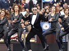 Jihokorejský rapper Psy vystupuje bhem inaugurace prezidentky v Soulu....