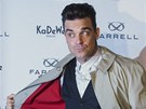 Robbie Williams v Berlín pedstavil svou módní kolekci znaky Farrell (26....