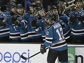 Stdaka San Jose oslavuje vtzn njezd, o kter se postaral Patrick Marleau.