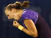 POJ! Tradin vtzn gesto mohla v Dubaji pedvst esk tenistka Petra