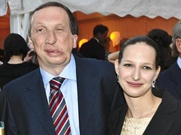 Václav Klaus mladší s manželkou Lucií