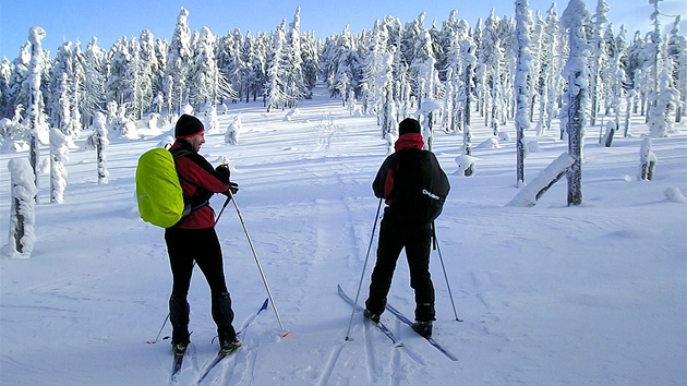 Zafoukan stopa pod Suinou (1 321 m n. m.)