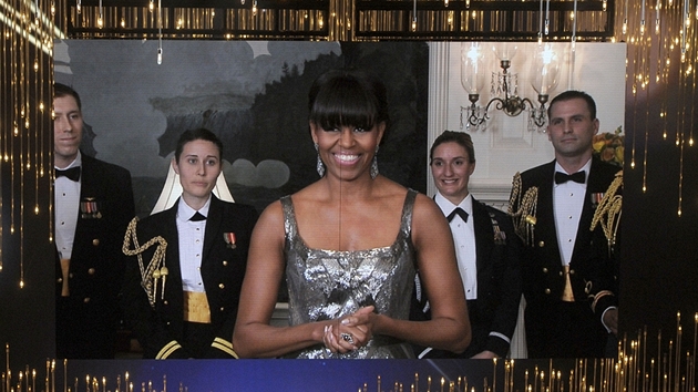 Oscar 2013 - Michelle Obamov vyhlauje film roku