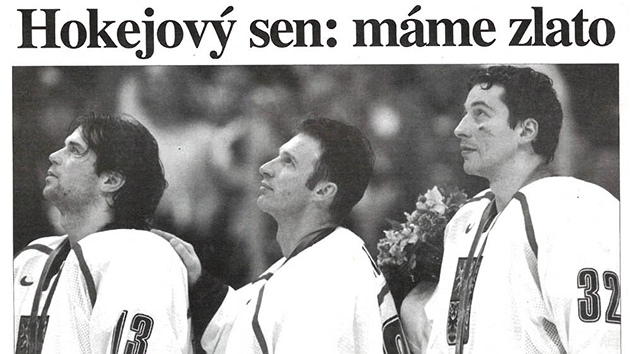 MF DNES během olympiády v Naganu (23. února 1998)
